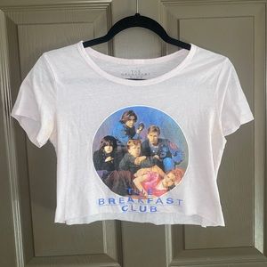 The Breakfast Club Pink Crop top